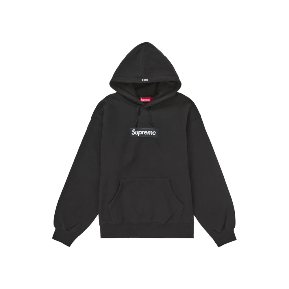 Supreme Box Logo Hooded Sweatshirt (FW24) Black