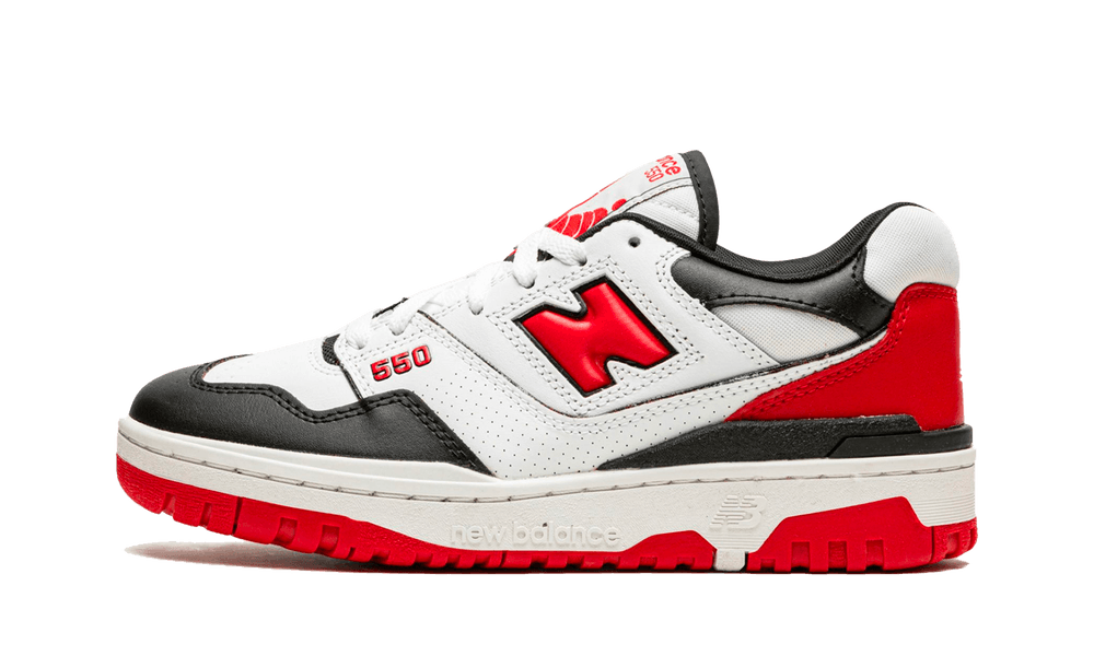 New Balance 550 White Red Black