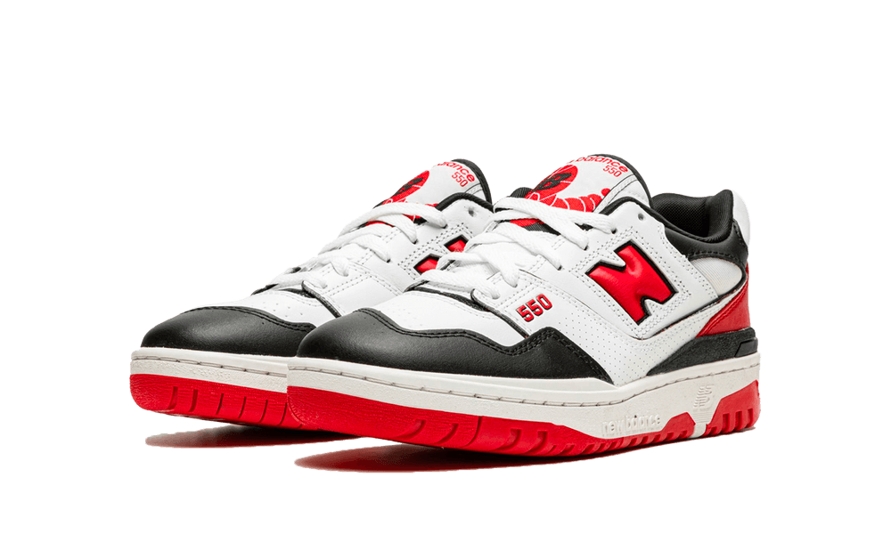 New Balance 550 White Red Black