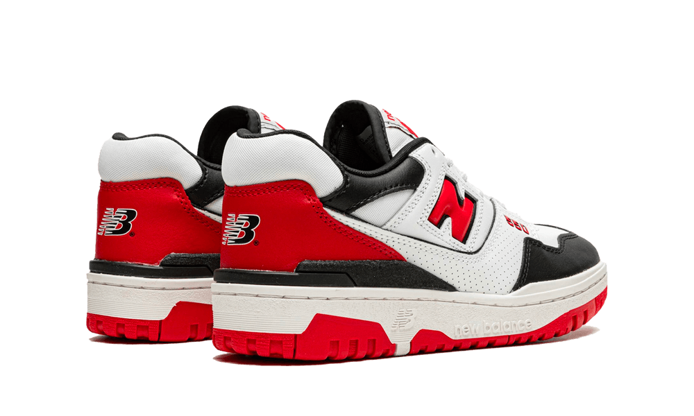 New Balance 550 White Red Black