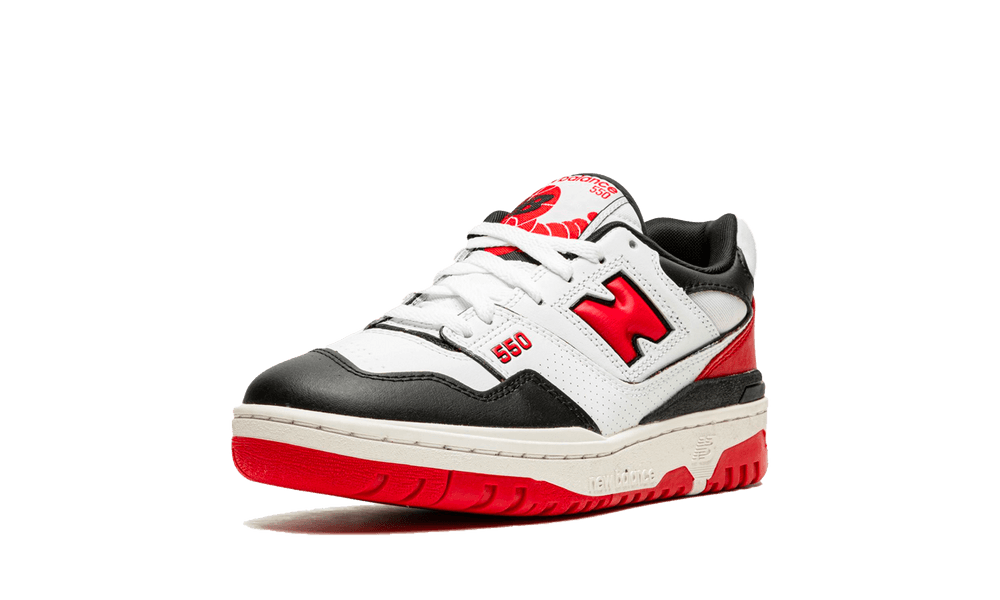 New Balance 550 White Red Black