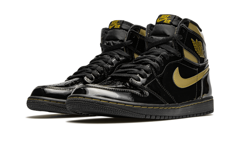 Jordan 1 Retro High Black Metallic Gold