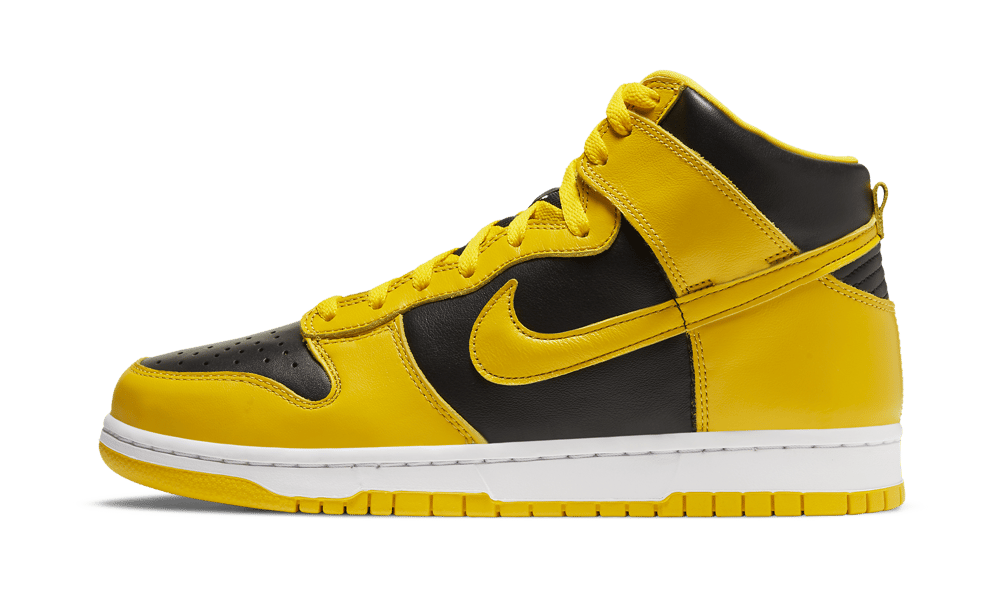Nike Dunk High Black Varsity Maize
