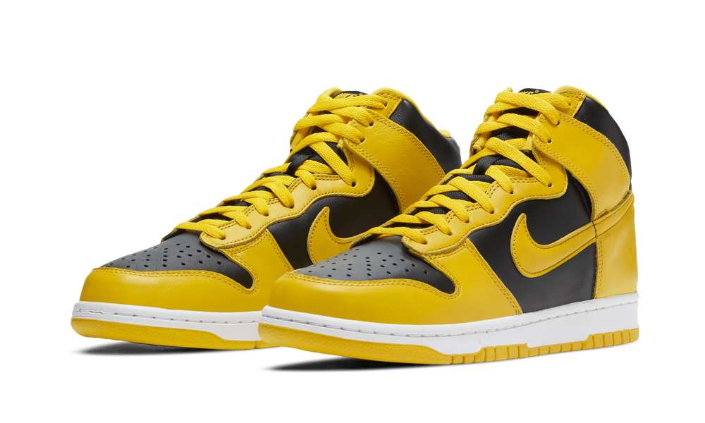 Nike Dunk High Black Varsity Maize