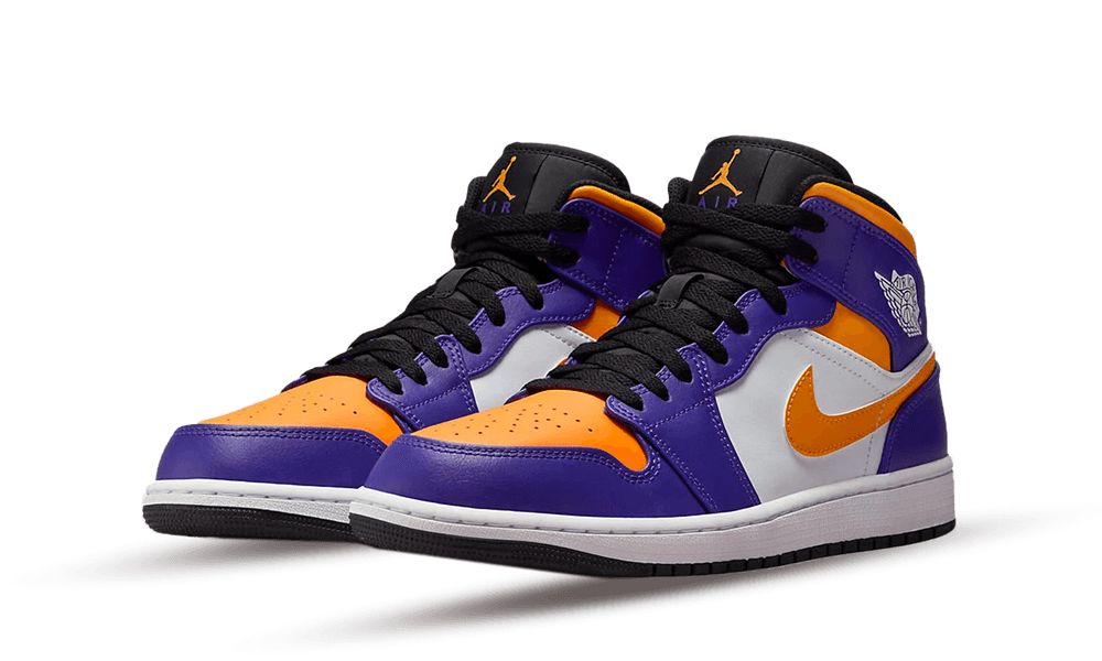 Jordan 1 Mid Lakers