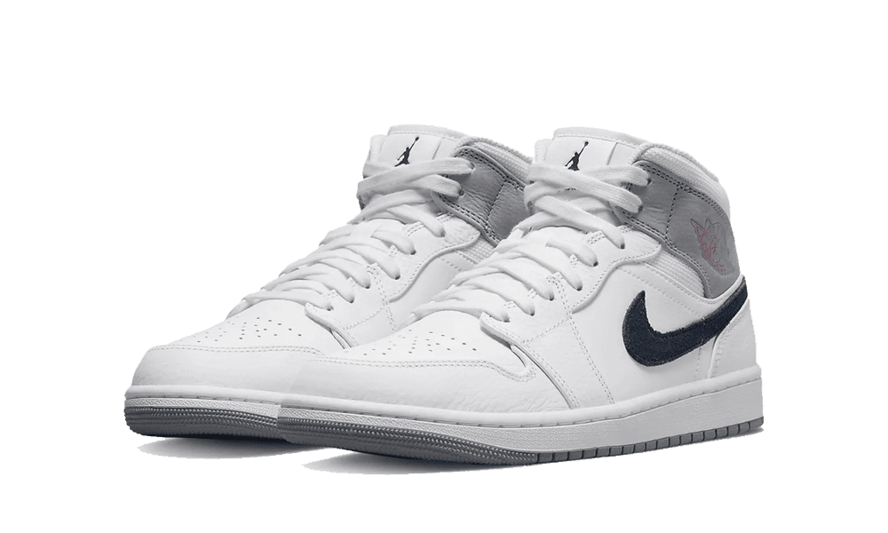 Jordan 1 Mid Paris White