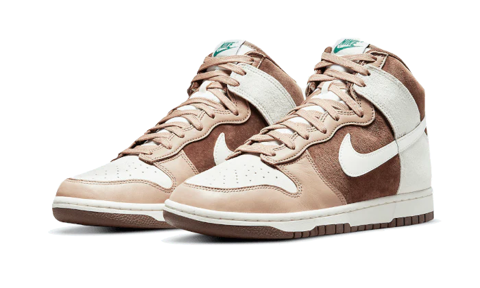 Nike Dunk High Light Chocolate