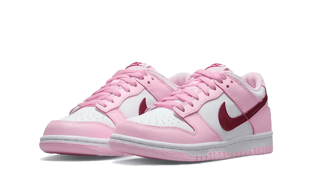Nike Dunk Low Pink Foam Red White (GS)