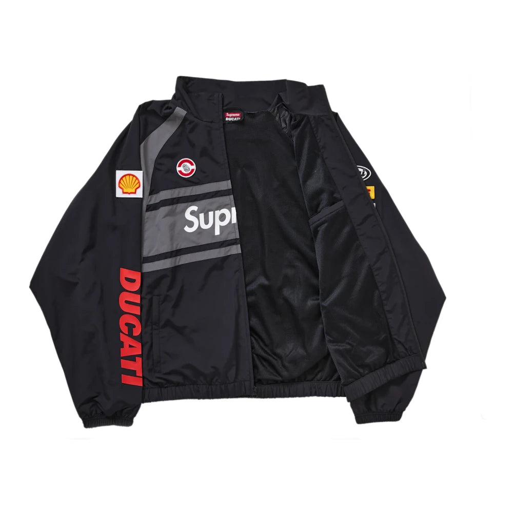 Supreme Ducati Track Jacket Black