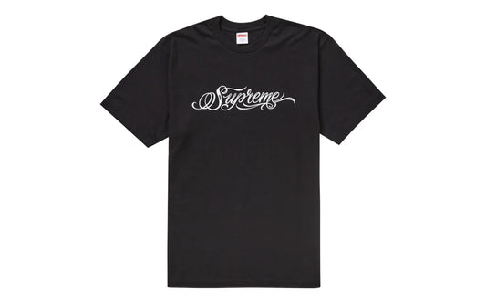 Supreme Script Tee Black