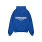 Represent Owner's Club Hoodie Cobalt Blue/White