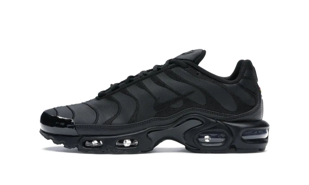 Nike Air Max Plus Triple Black Leather