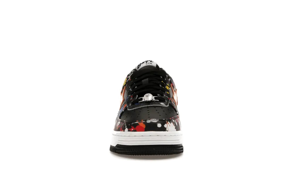 A Bathing Ape Bape Sta Paint Splatter Black