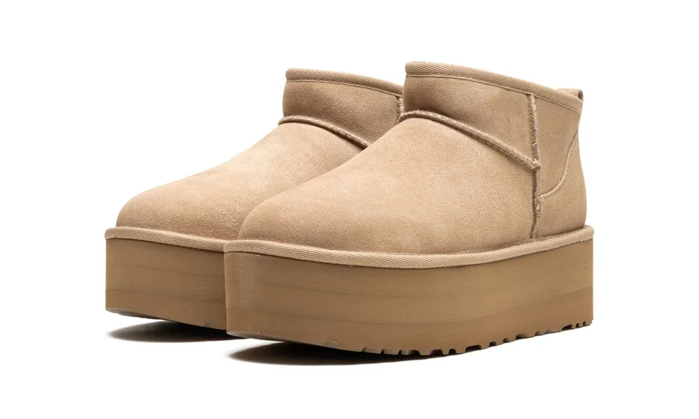 UGG Classic Ultra Mini Platform Boot Sand (W)