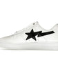 A Bathing Ape Bape Sta #2 White Patent