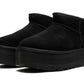 UGG Classic Ultra Mini Platform Boot Black (W)