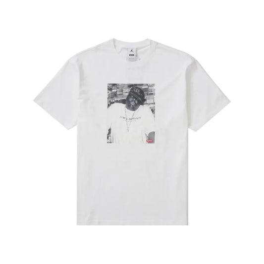 Supreme Jordan Biggie S S Top White