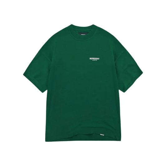 Represent Owner's Club T-Shirt Racing Green/White