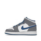 Jordan 1 Mid True Blue Cement (GS)