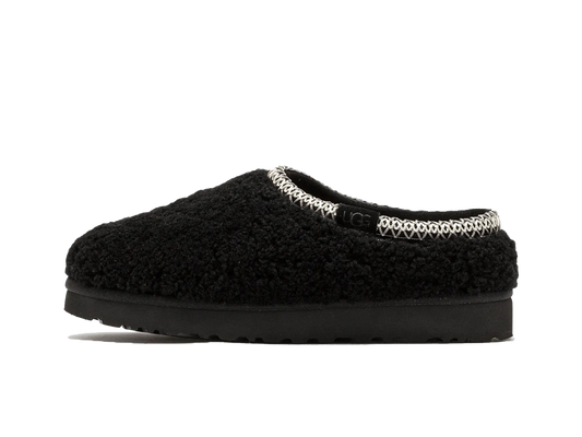 UGG Tasman Maxi Curly Slipper Black