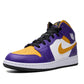 Jordan 1 Mid Lakers (2022) (GS)