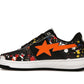 A Bathing Ape Bape Sta Paint Splatter Black