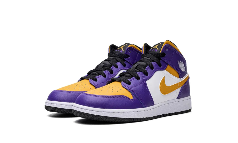 Jordan 1 Mid Lakers (2022) (GS)