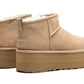 UGG Classic Ultra Mini Platform Boot Sand (W)