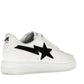 A Bathing Ape Bape Sta #2 White Patent