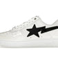 A Bathing Ape Bape Sta #2 White Patent