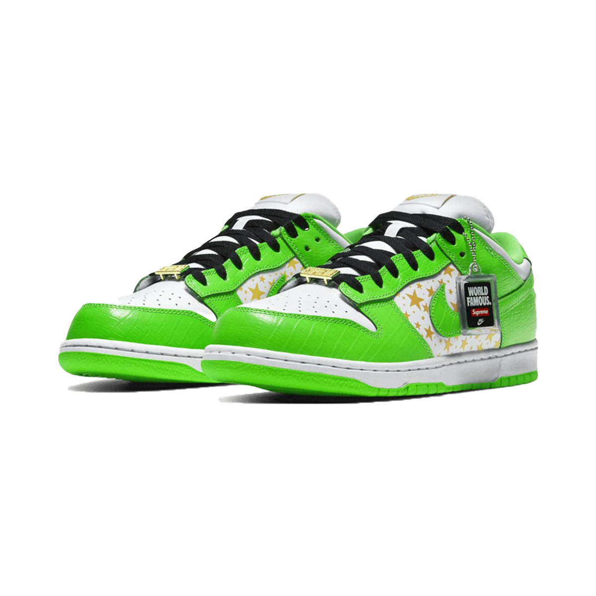 Nike SB Dunk Low Supreme Stars Mean Green (2021)