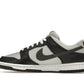 Nike Dunk Low Black Total Orange Mini Swoosh