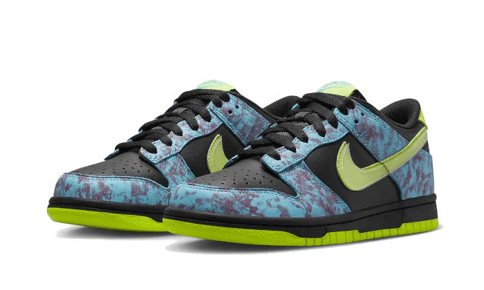 Nike Dunk Low SE Acid Wash Baltic Blue Volt (GS)