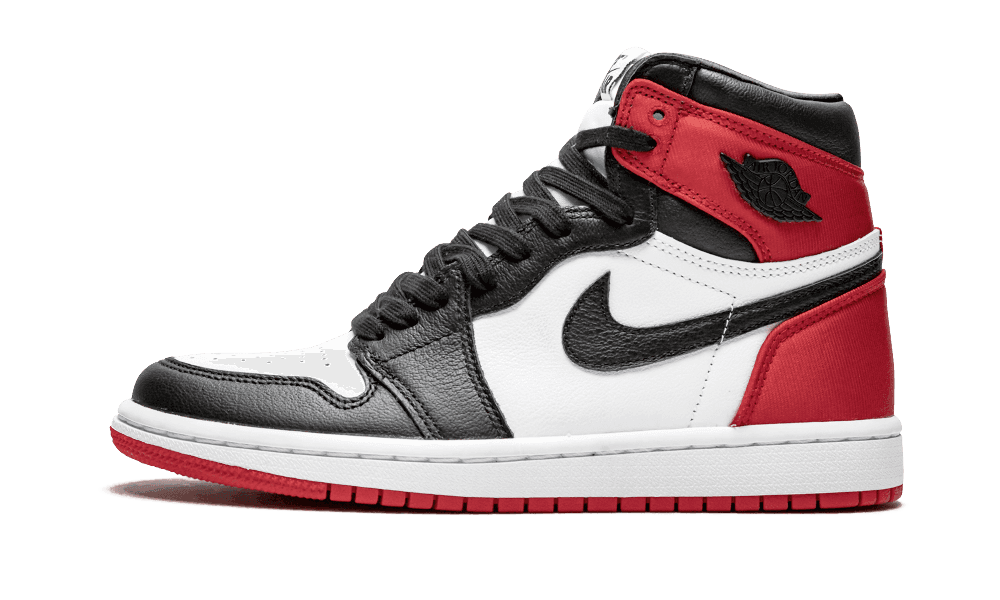 Jordan 1 Retro High Satin Black Toe (W)