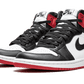 Jordan 1 Retro High Satin Black Toe (W)