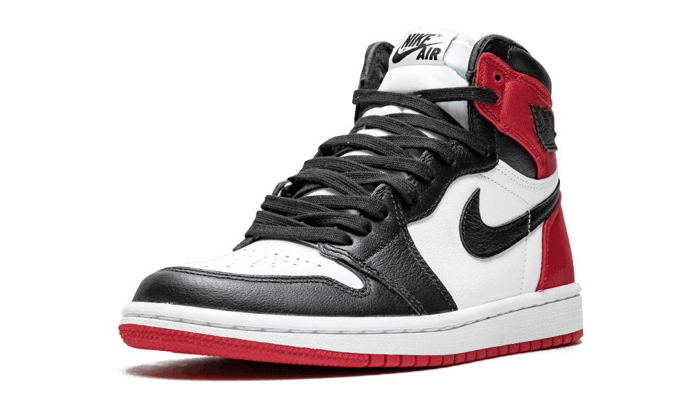 Jordan 1 Retro High Satin Black Toe (W)