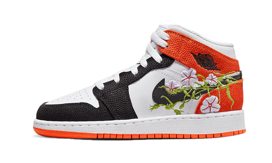 Jordan 1 Mid Basketball Blossom (GS)