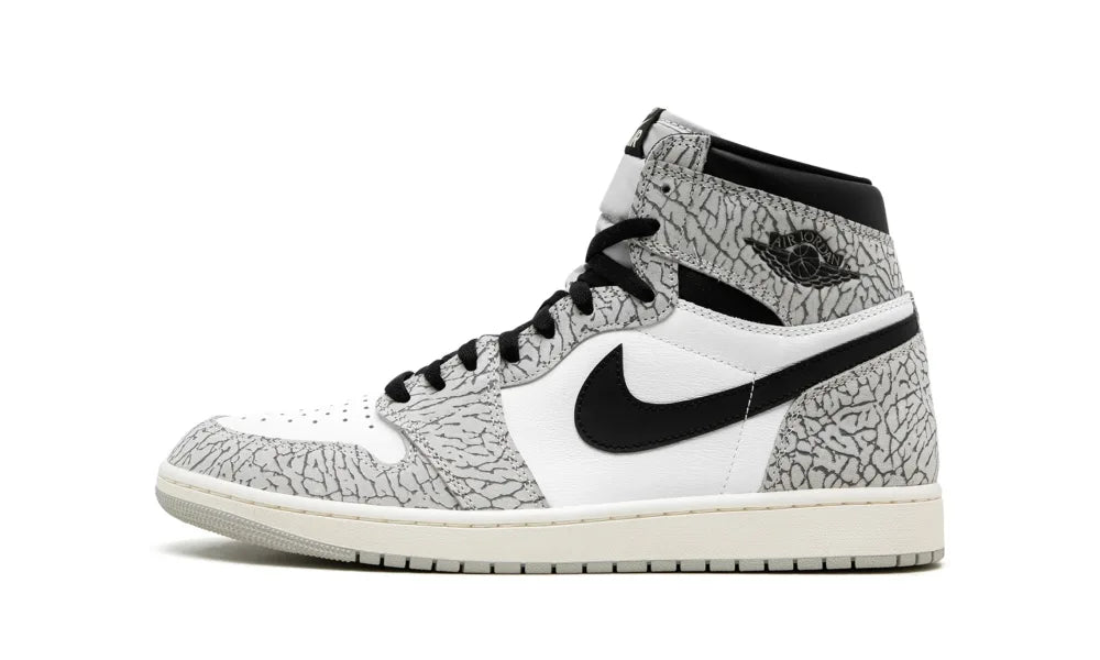 Jordan 1 Retro High OG White Cement