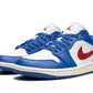 Jordan 1 Low Sport Blue Gym Red (W)