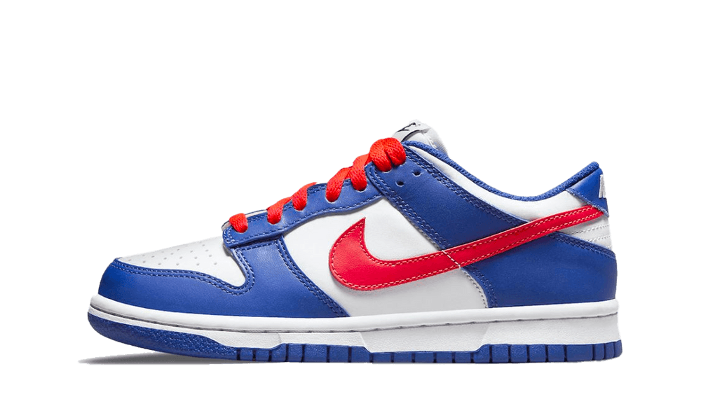 Nike Dunk Low Bright Crimson Game Royal (GS)